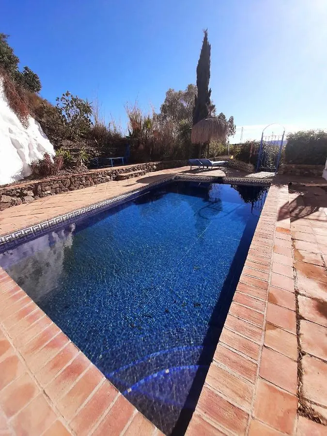 Attico Los Montes With Private Pool Viñuela Gospodarstwo wiejskie